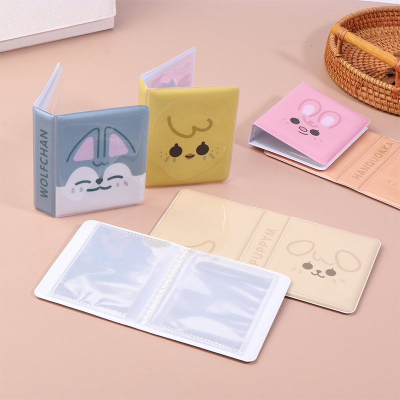 Kpop Photo Card Binder 3 Inch - Album di animali da cartone animato
