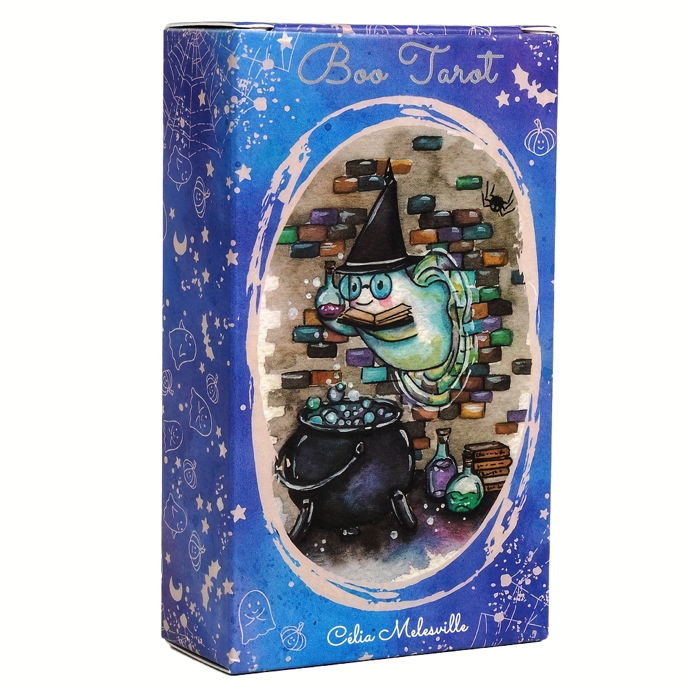 Tarot Deck With Guidebook - Boo Tarot Deck Fantasmi Carta da