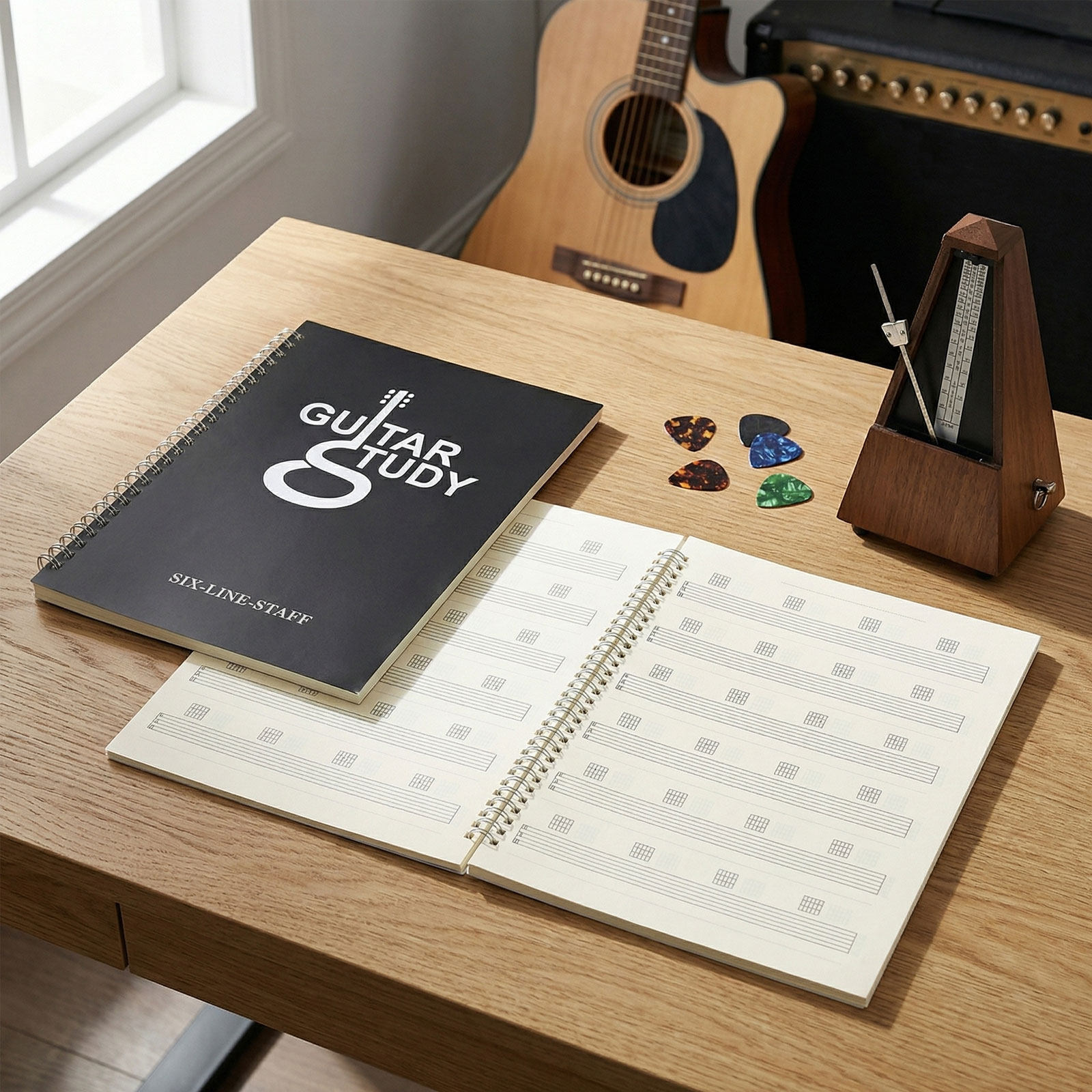 2 pezzi di quaderni per tablat - Blank Sheet Music Notebook recensione e prezzo
