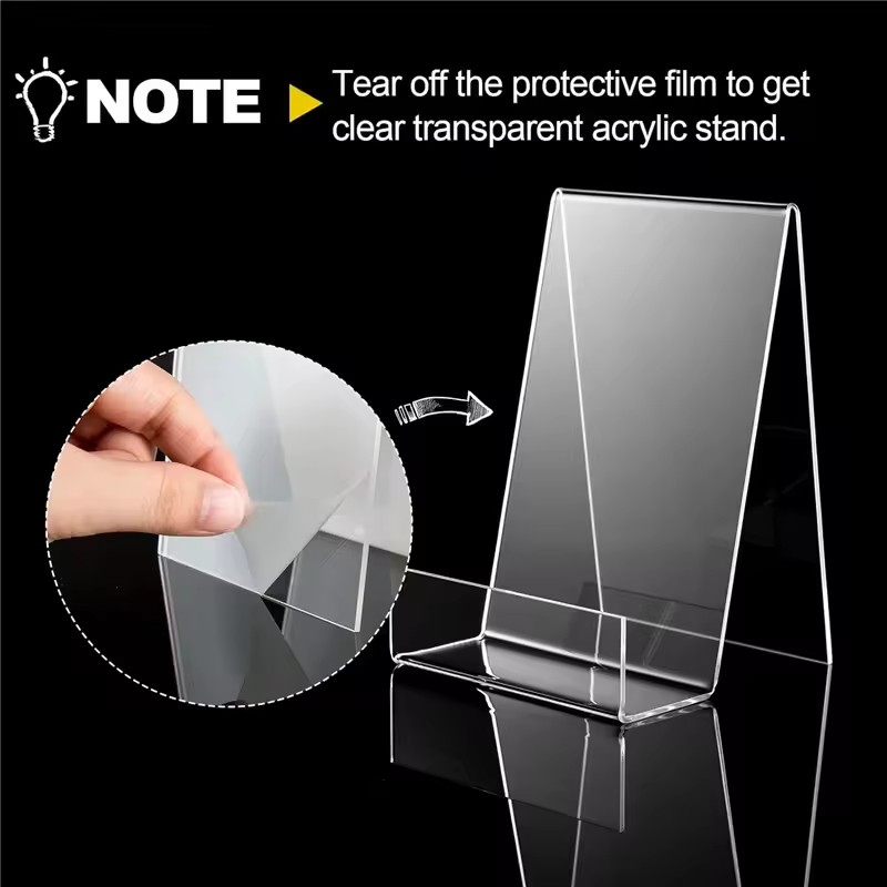 4 supporti per libri regolabil - Clear Acrylic Book Stand Holder recensione e prezzo