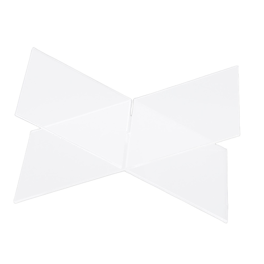 1 set di supporti per libri in - Clear Acrylic Book Stand Holder recensione e prezzo