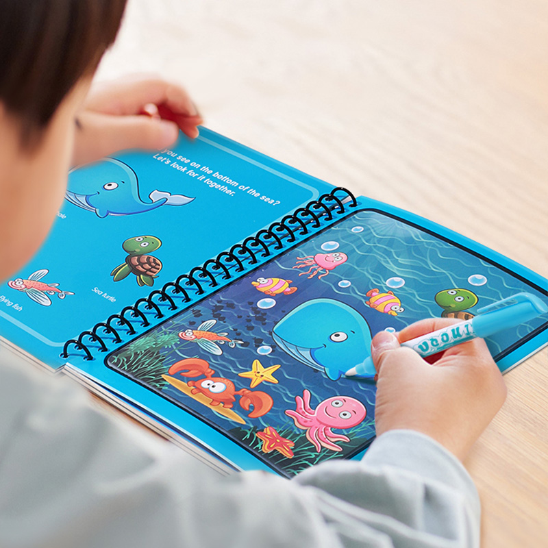Libro Magico ad Acqua con Penn - Reusable Water Magic Coloring Book recensione e prezzo
